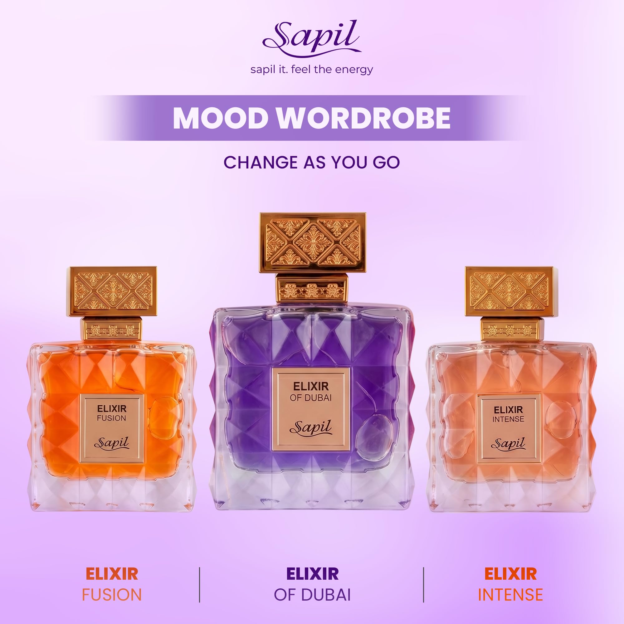 Sapil in an evening setting illustrating warm amber glow and occasion use