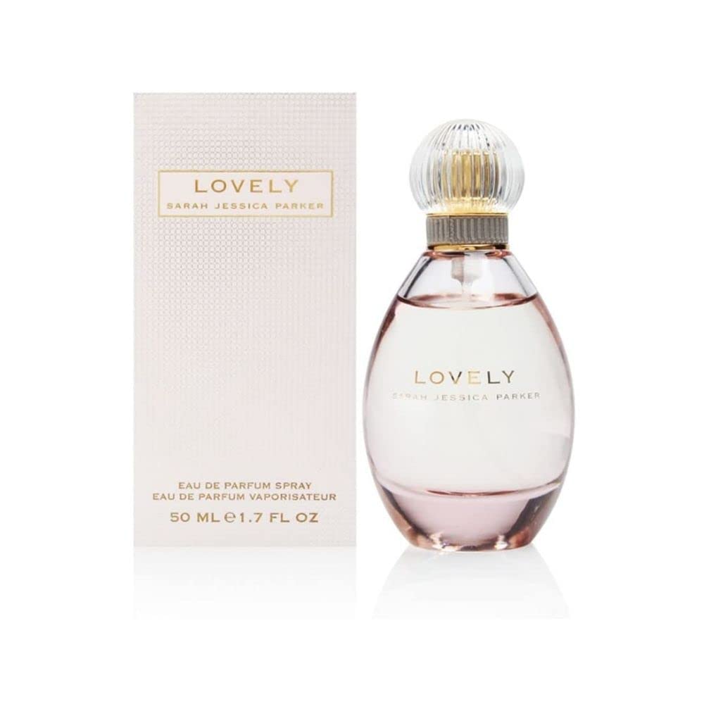 Sarah Jessica Parker Lovely front bottle displays elegant compact design and wearable luxury