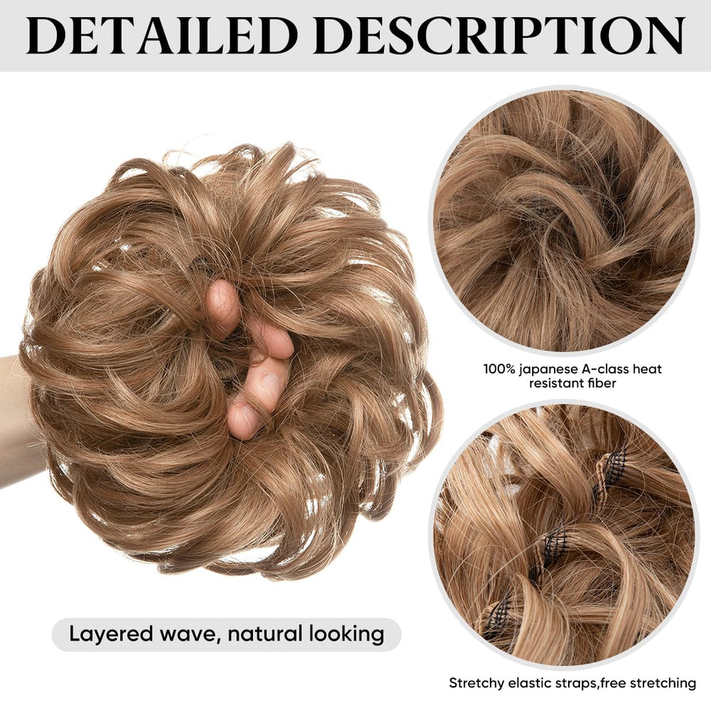 SARLA dirty blonde color swatch detail for accurate shade matching