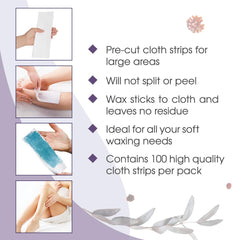SATIN SMOOTH close-up of non-woven texture, highlights tear resistance and grip