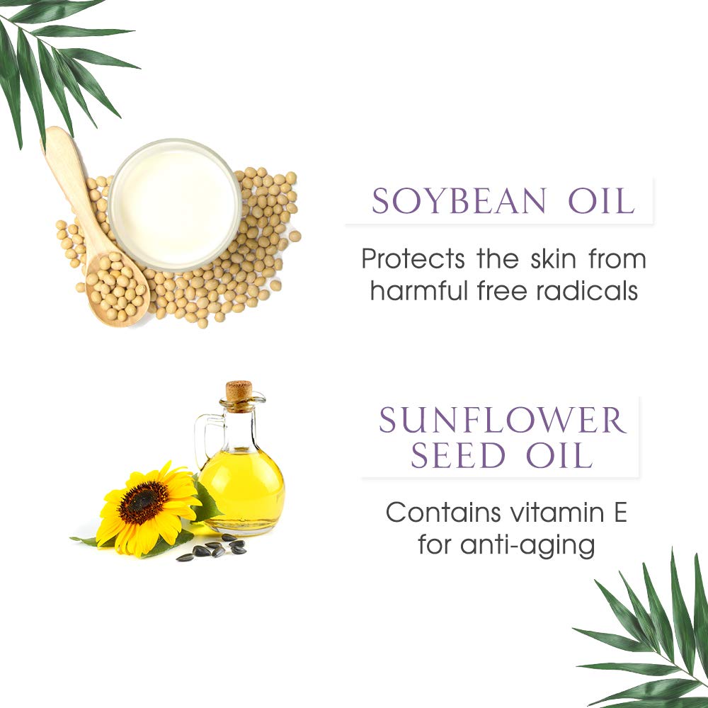 Satin Smooth close-up label highlighting azulene for soothing benefit