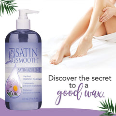 Satin Smooth pouring texture close-up illustrating smooth application benefit