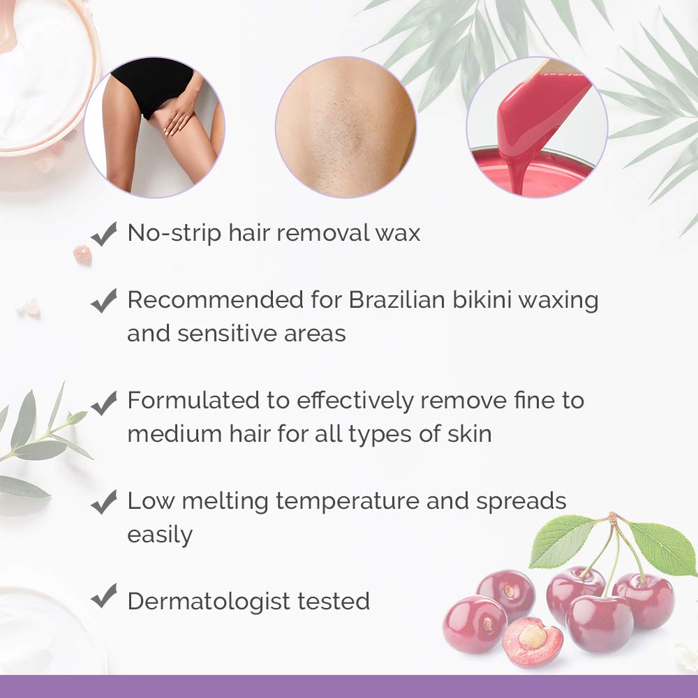 Satin Smooth wax used at bikini line illustrating precise coverage and gentleness
