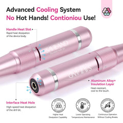 SAVILAND ceramic cone bit close-up highlighting smooth surface for gentle work