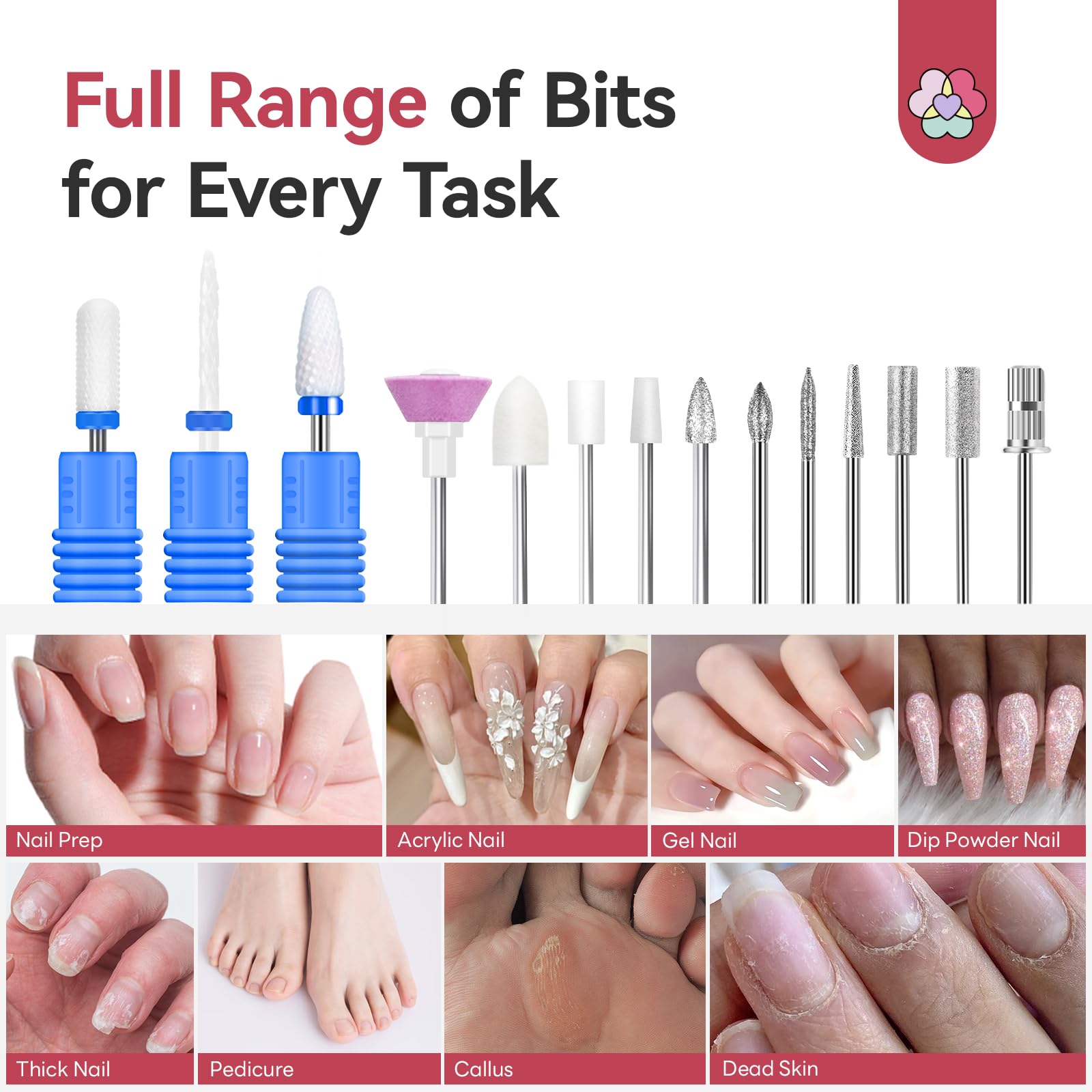 SAVILAND on a nail tech workstation, ready for professional or home use