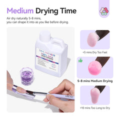 SAVILAND monomer pouring to show smooth texture and bubble-free mixing benefit
