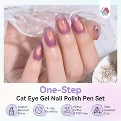 SAVILAND pen tip close-up with steady brush for precise application benefit