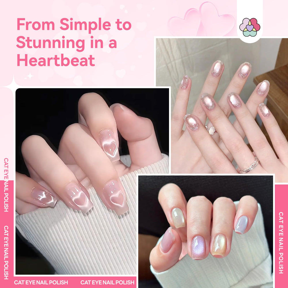SAVILAND swatch row of six romantic shades on white, helping color choice