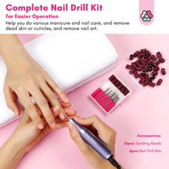 SAVILAND tools and liquids layout demonstrating included consumables for convenience
