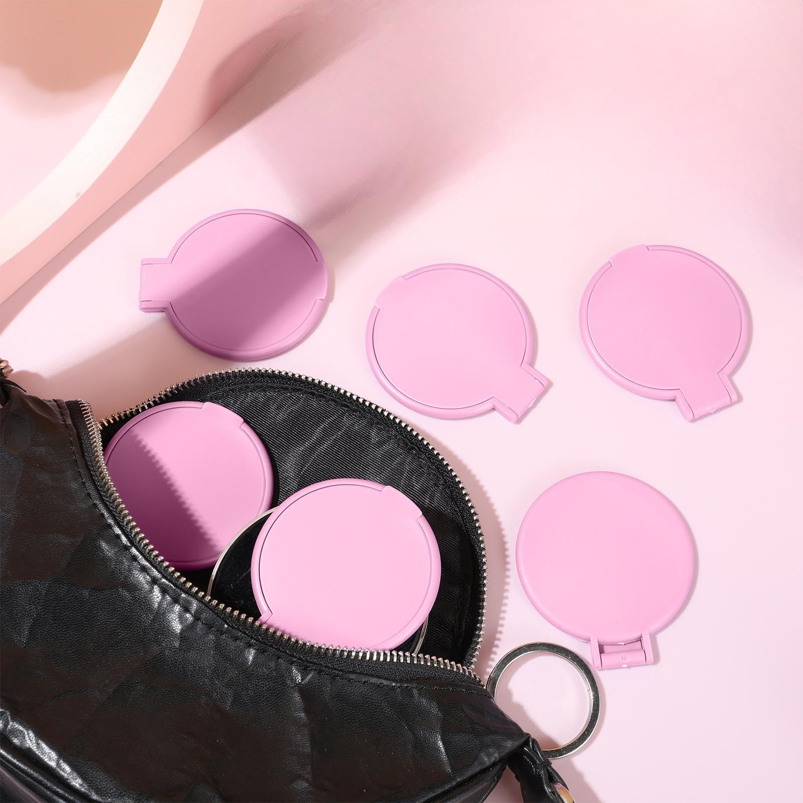 Saysurey folded mirror with closed cover protecting the glass