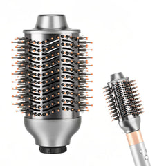 SAZIKA front view of large volumizing brush attachment showing design and fit