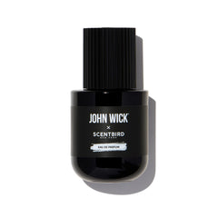 Scentbird John Wick front bottle view showing compact 20ml design and bold label