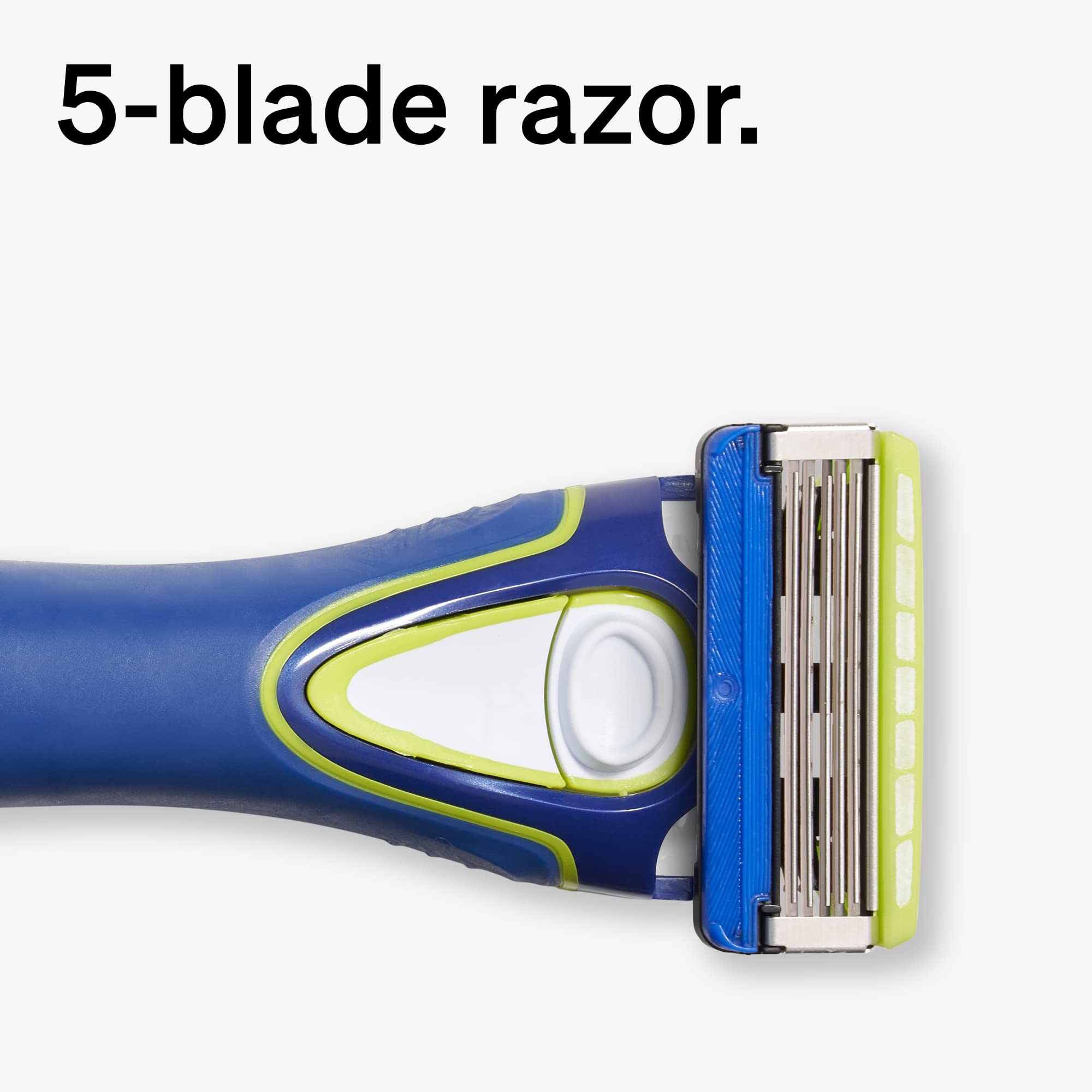 Schick Hydro groomer hydrating gel pools visible to reduce friction and soothe skin