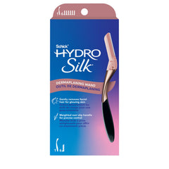 Schick Hydro Silk front view showing handle and packaging for quick identification