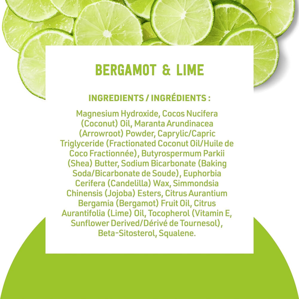Schmidt's Bergamot & Lime application demonstration with easy 1–2 swipe use benefit
