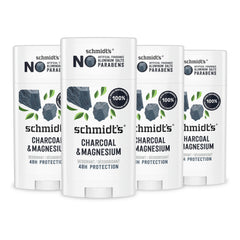 Schmidt's Charcoal & Magnesium front packaging shows product identity and benefits