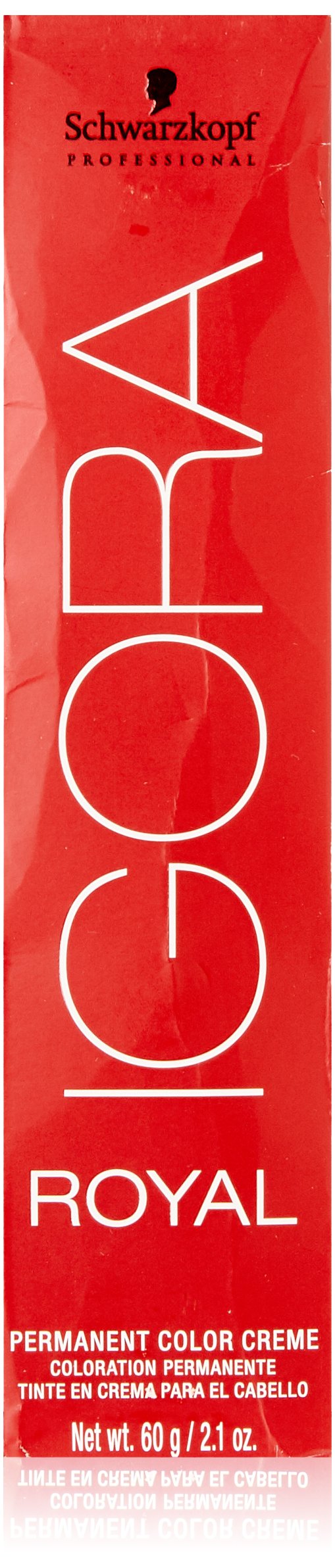 Schwarzkopf Igora Royal front tube showing shade label and ease of use
