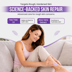 Scientific Solutions Global ingredient label highlighting 40% urea and 2% salicylic acid