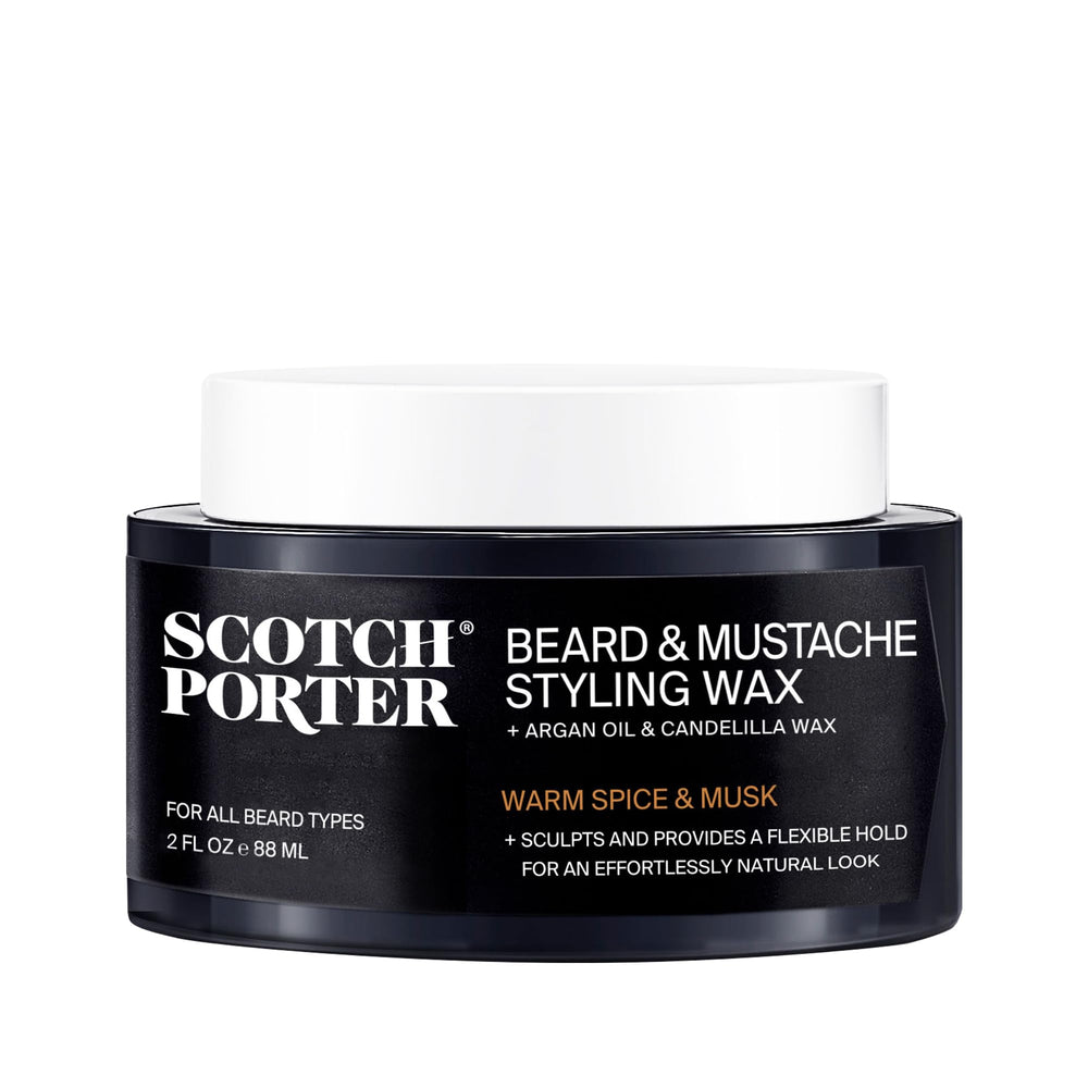 Scotch Porter jar front view shows product branding and styling benefit