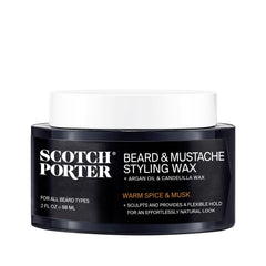 Scotch Porter jar front view shows product branding and styling benefit
