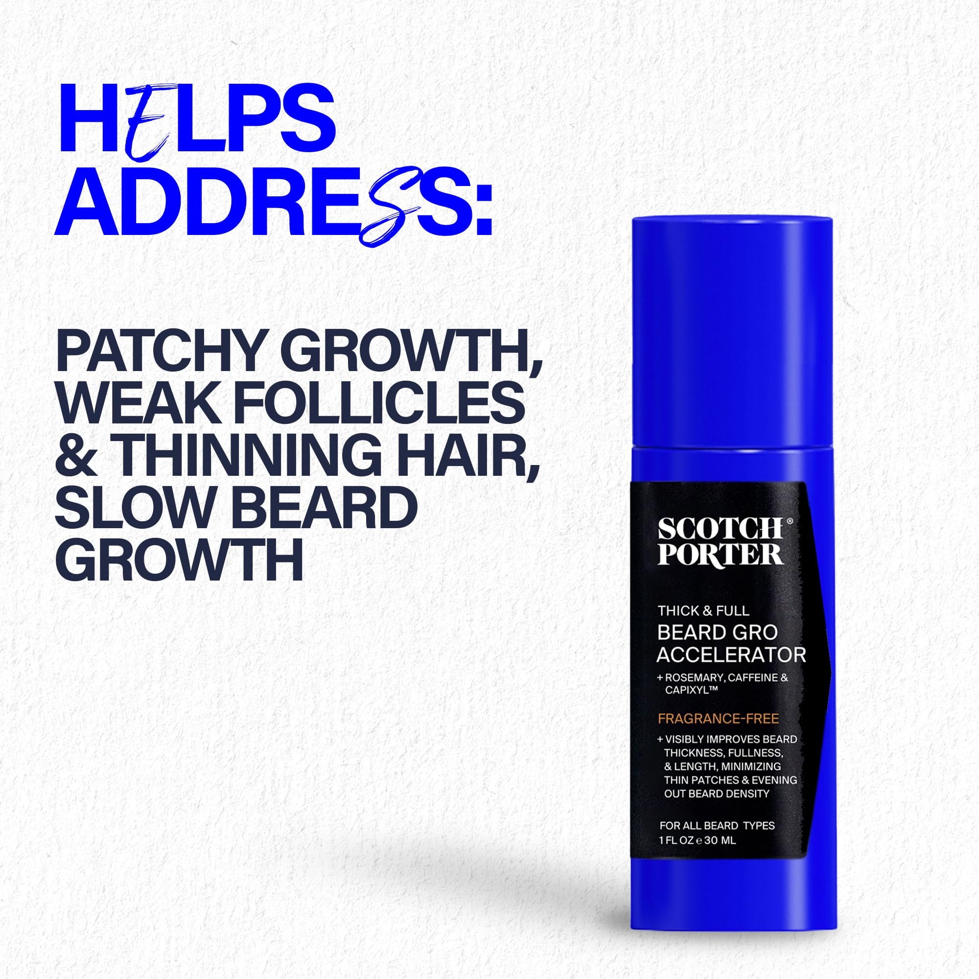 Scotch Porter serum texture on skin showing fast absorption benefit