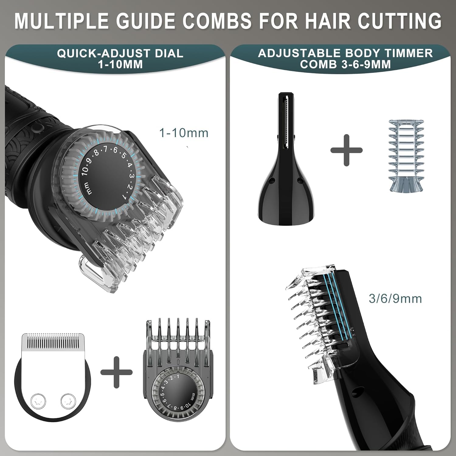 Scttomon in-use beard detailing demonstrating precise edge control