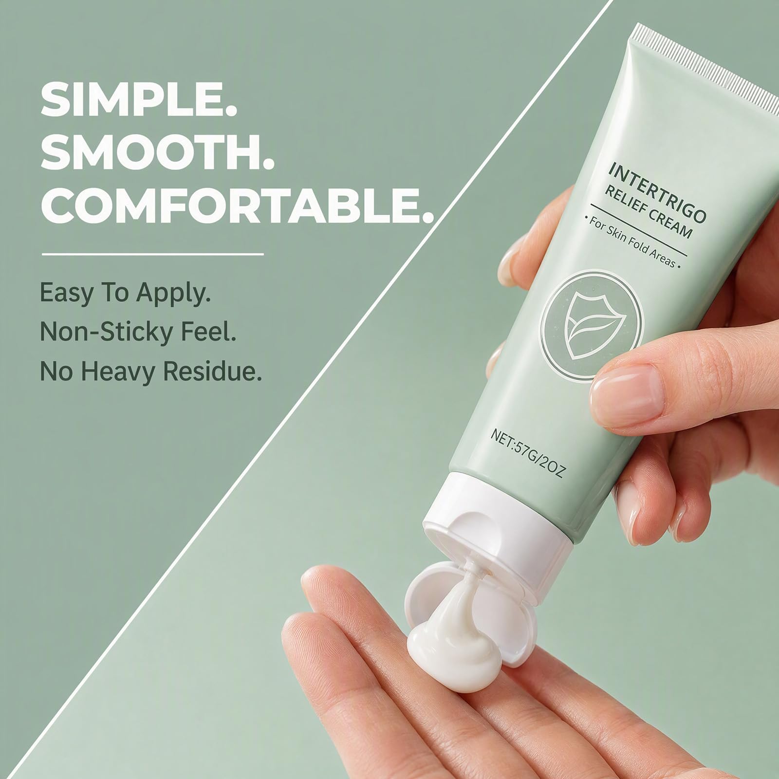 Sdatie tube beside size reference and ingredient label clarity