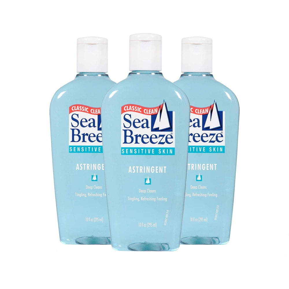 Seabreeze front bottle showing label and size, aids product identification