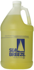Seabreeze gallon front label showing product name and size, clear bulk supply benefit