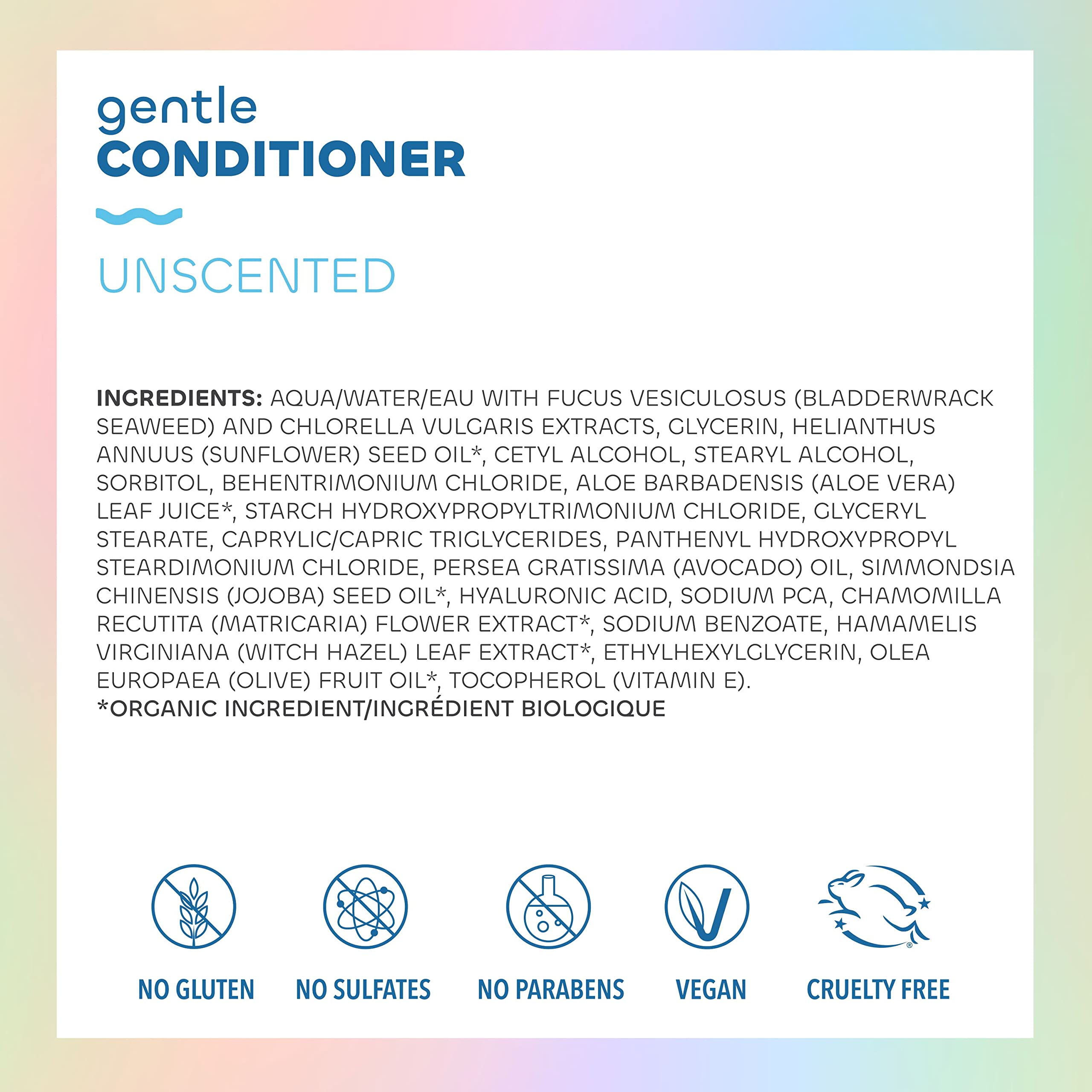 The Seaweed Bath Co. conditioner pouring to show creamy hydration and detangling benefit