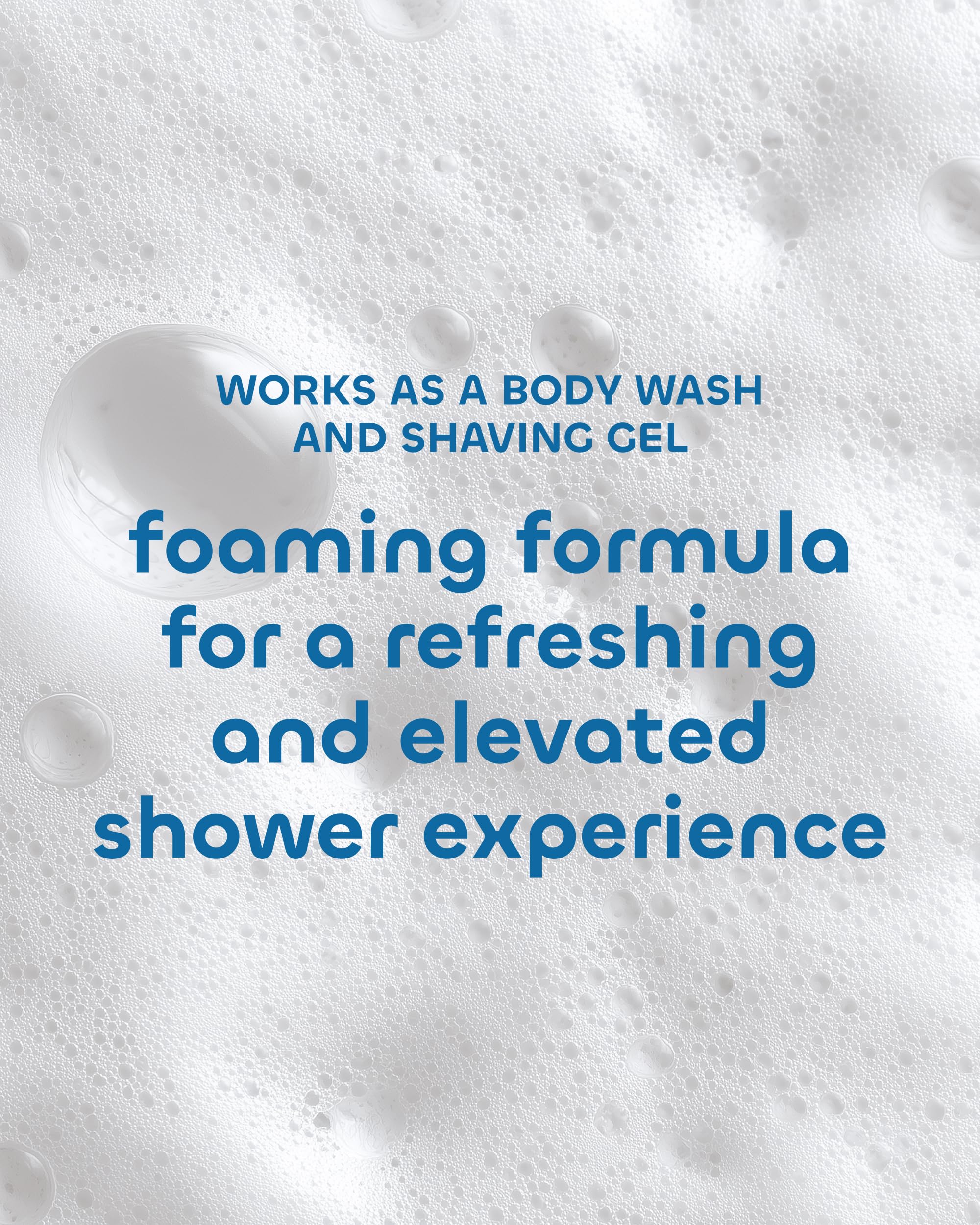 Seaweed Bath Co. texture foam close-up showing rich lather and gentle cleansing
