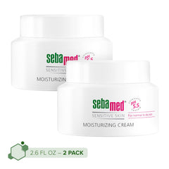 SEBAMED front packaging showing two cream tubes for reliable hydration