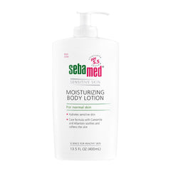 SEBAMED pump bottle front view showing brand and easy dispensing benefit