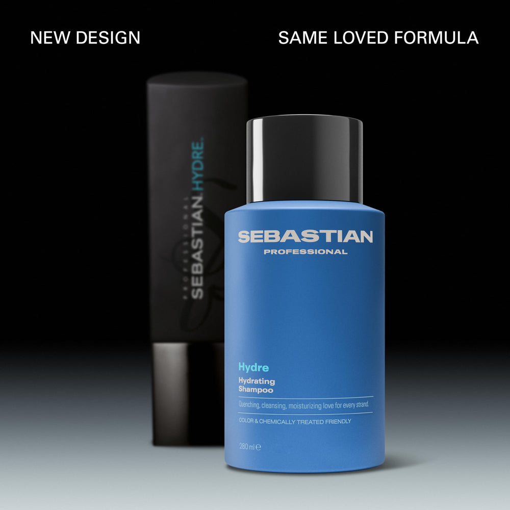 Sebastian Professional shampoo lather on hair demonstrating rich cleansing and hydration