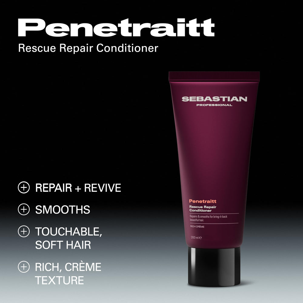 Sebastian Professional conditioner cream texture demonstrating rich moisture