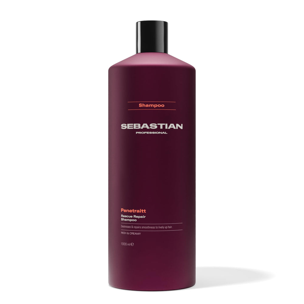Sebastian Professional front packaging showing product and benefit of repair