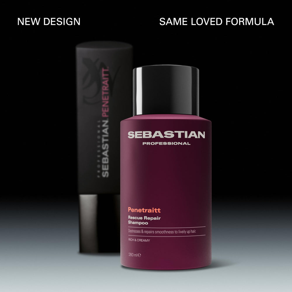 Sebastian Professional shampoo pump and cap detail for easy dispensing
