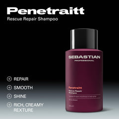 Sebastian Professional shampoo pump close-up for easy controlled dispensing