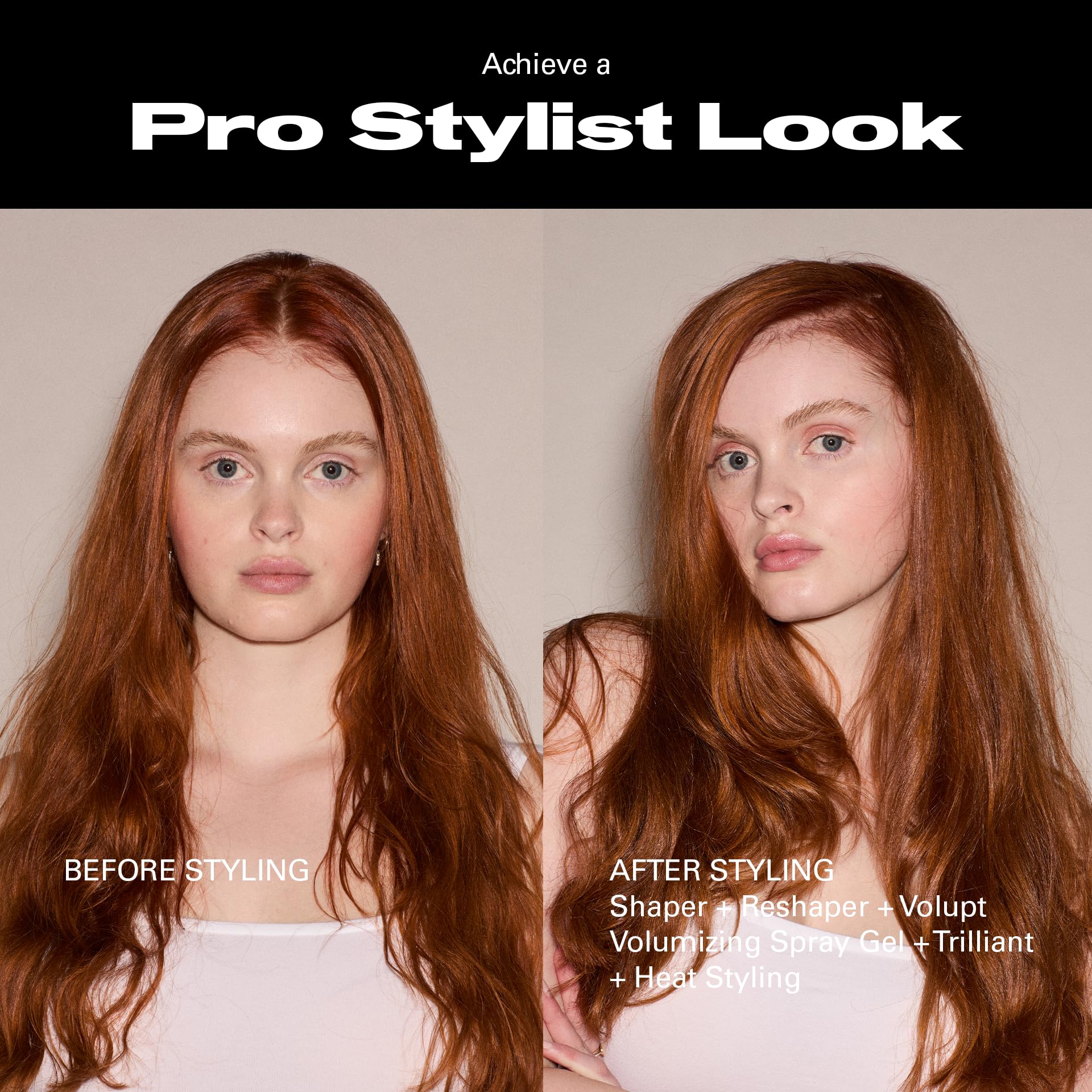 Sebastian Professional lift at roots demonstrating added volume and flexible control