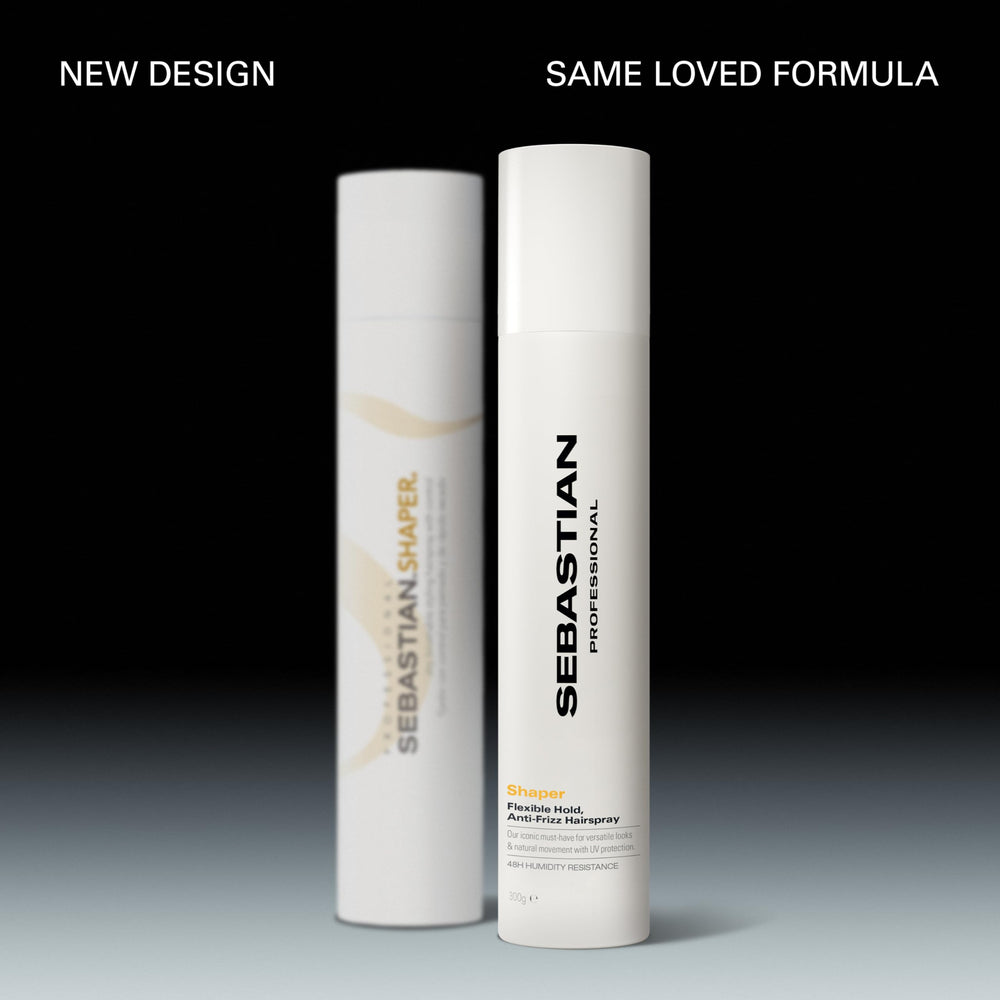 Sebastian Professional side label close-up displaying product information and benefits