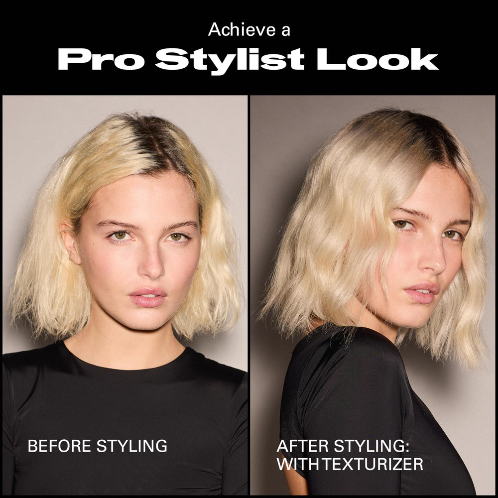 Sebastian Professional being applied to curly hair for defined separation