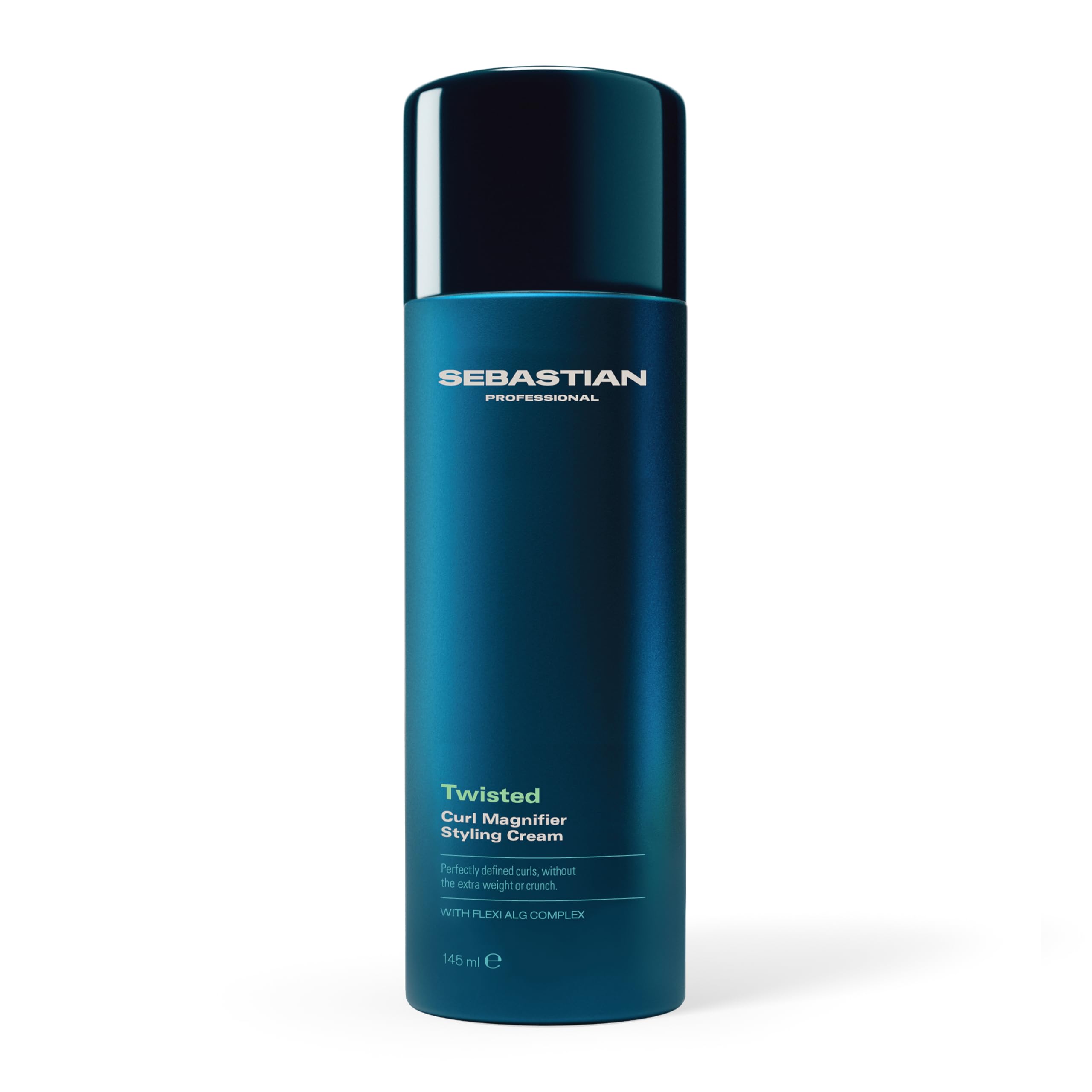 Sebastian Professional front packaging showing product benefits and styling use
