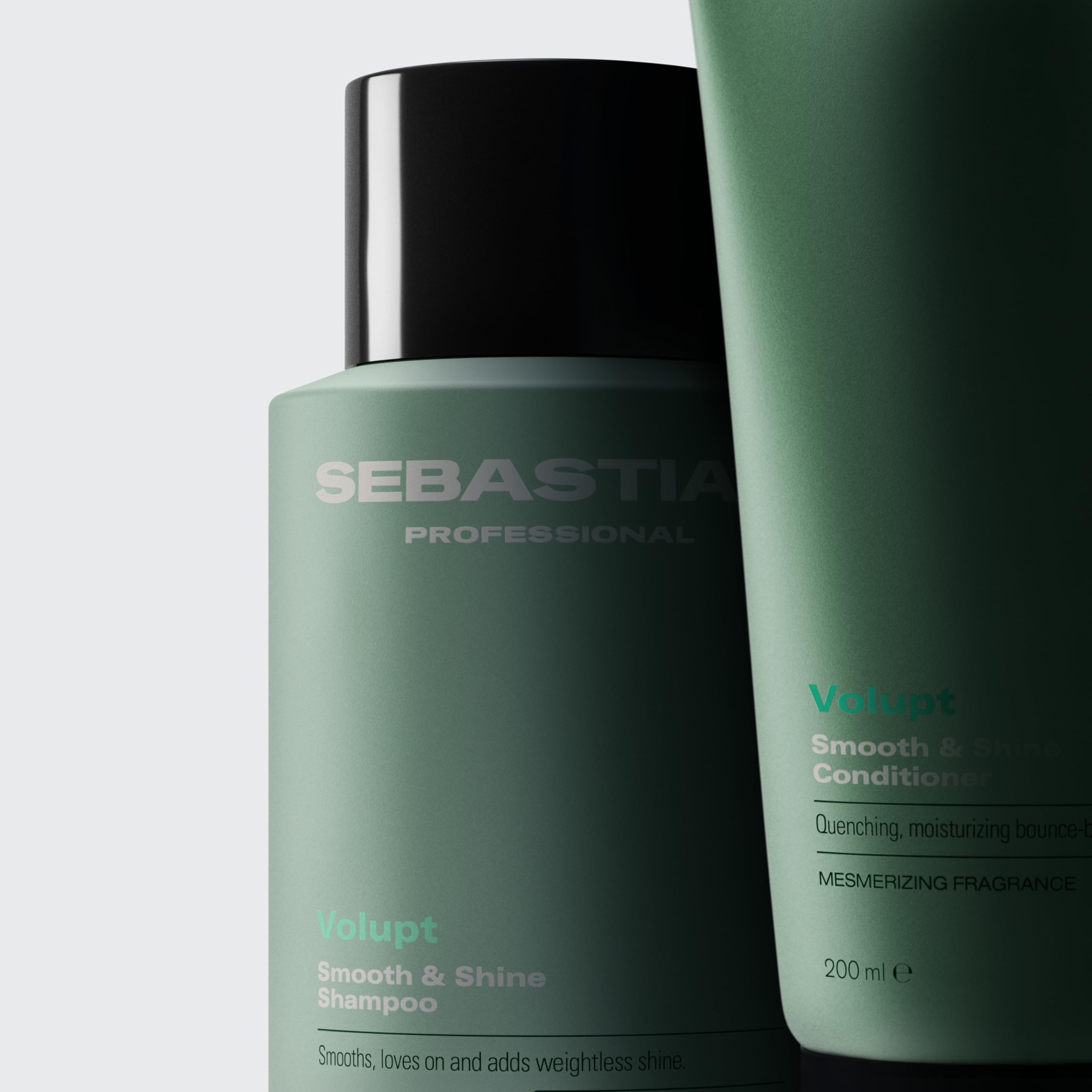 Sebastian Professional bottle with matching conditioner showing paired volumizing system