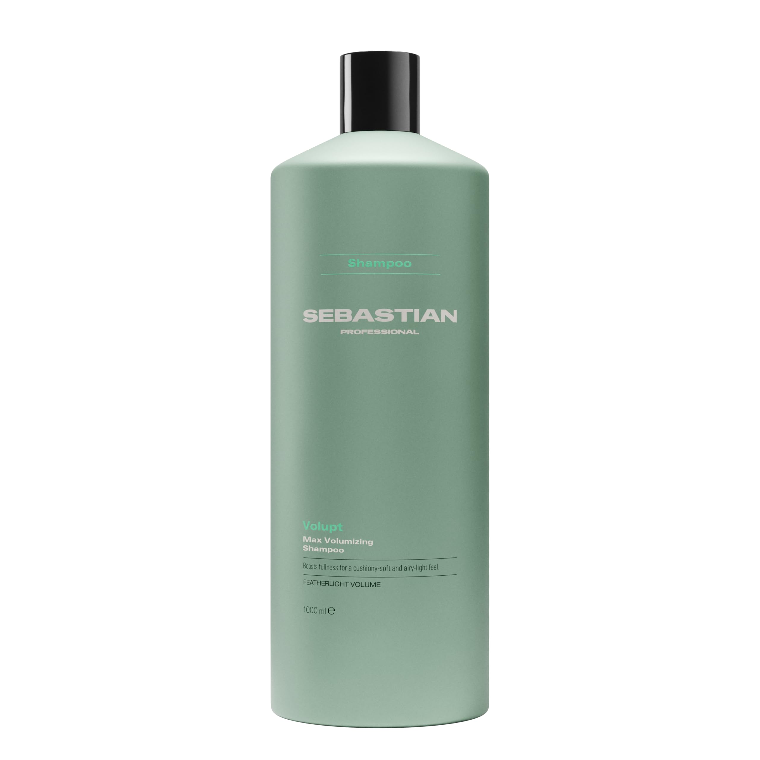 Sebastian Professional bottle front view showing clean volumizing design and benefit