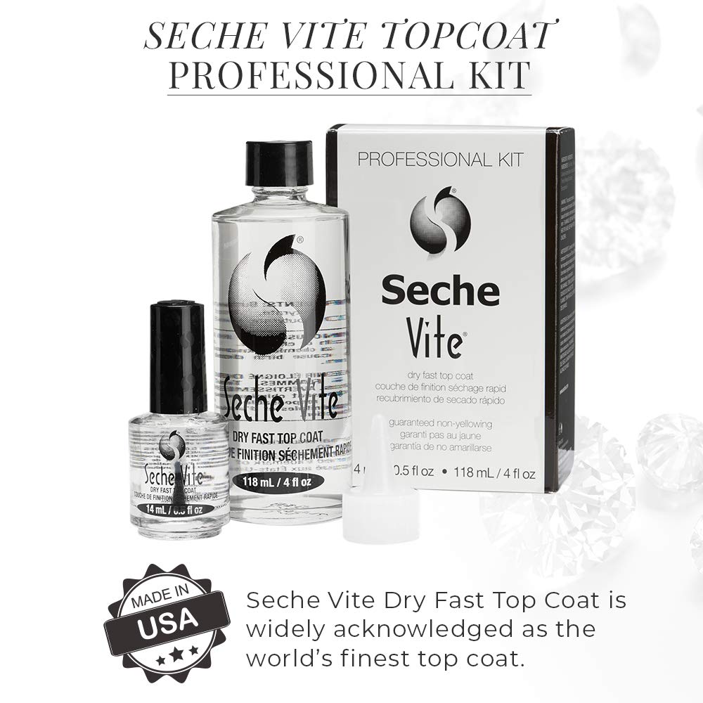 Seche brush and cap detail demonstrating precise application benefit