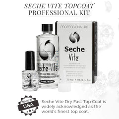 Seche brush and cap detail demonstrating precise application benefit