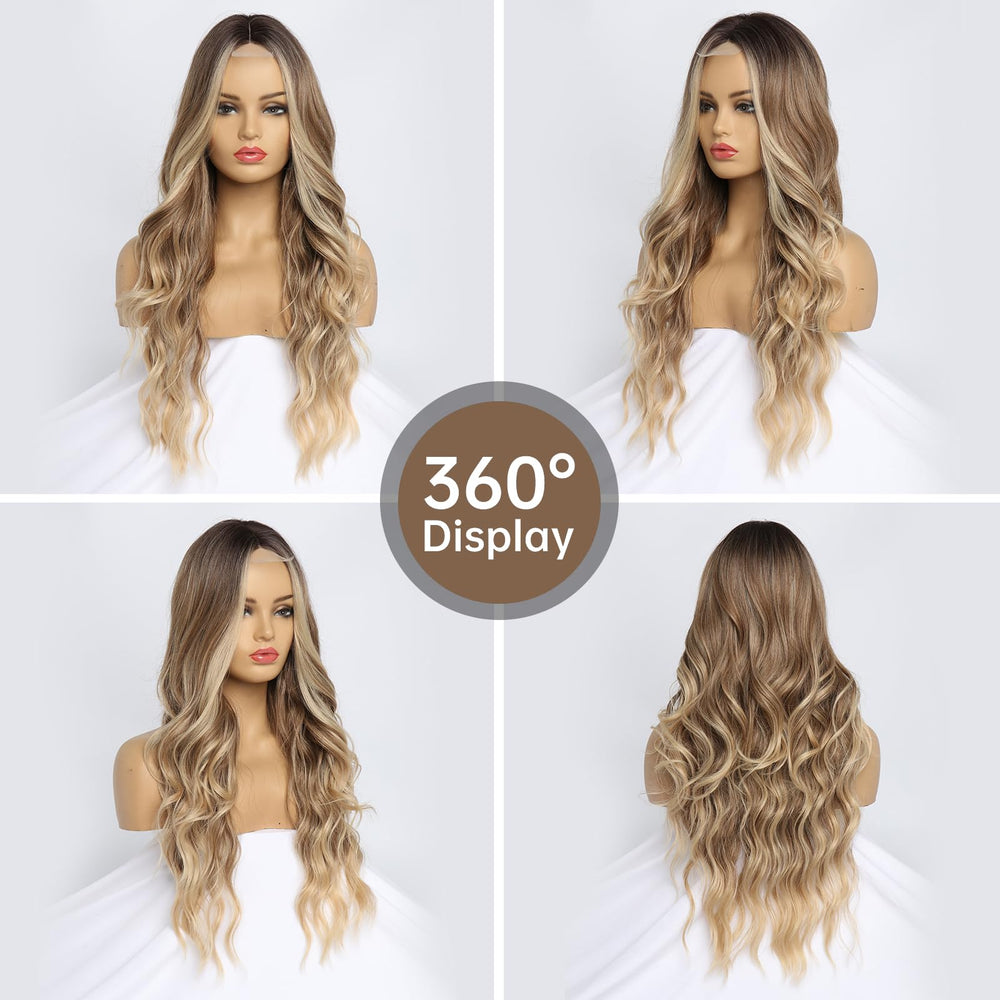 SeclitWu length comparison showing full 26-inch waves for dramatic silhouette