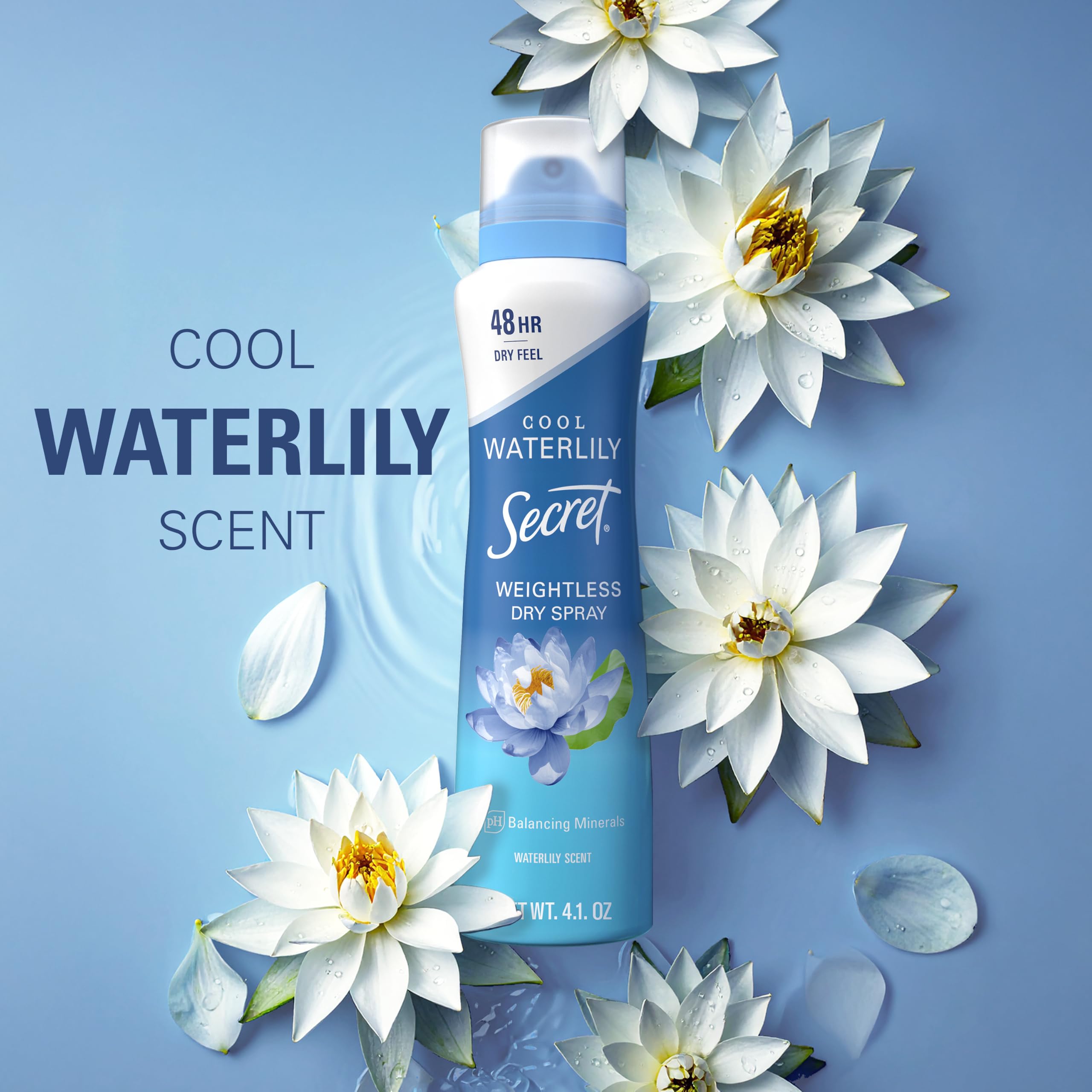Secret dry spray with argan oil illustrating nourishing scent note