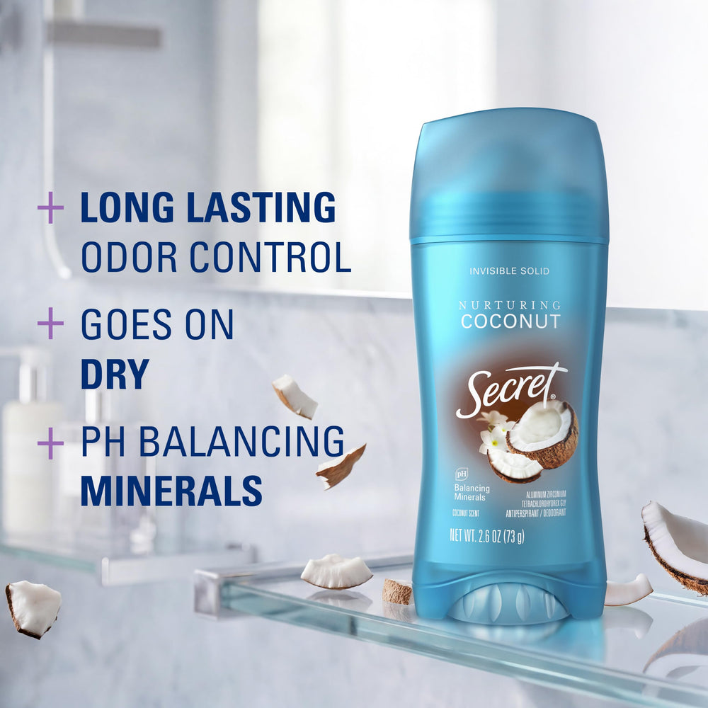 Secret twist base close-up displaying easy application and control