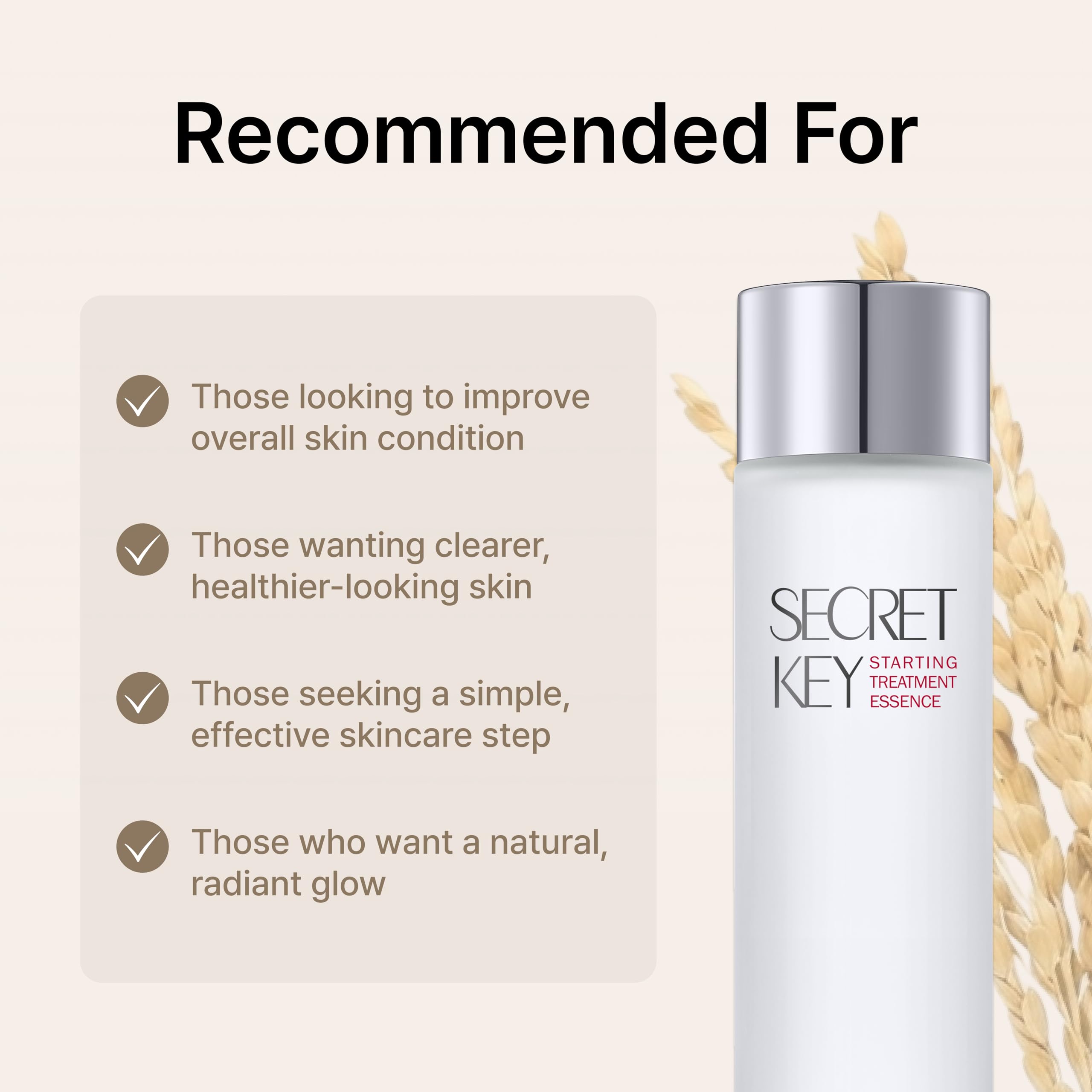 Secret Key next to serums showing layering and routine compatibility